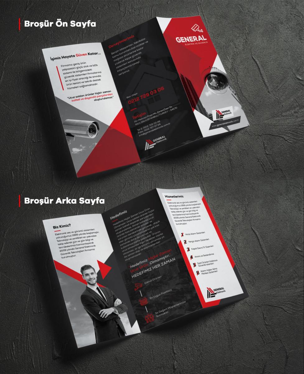 Broşür Tasarımı B