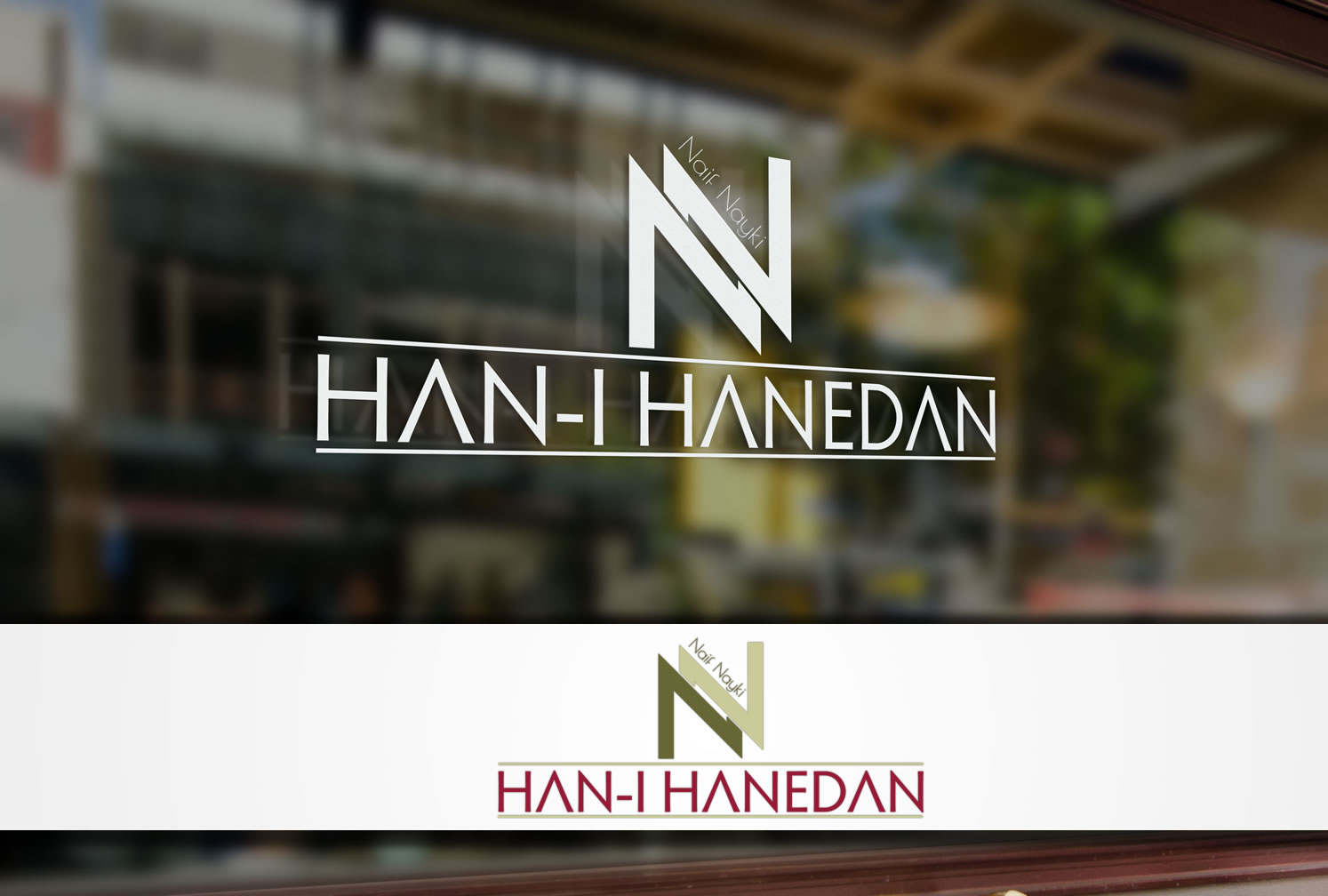 RESTAURANTIM İÇİN LOGO yarışmasına tasarımcı fuzuli tarafından sunulan  tasarım 