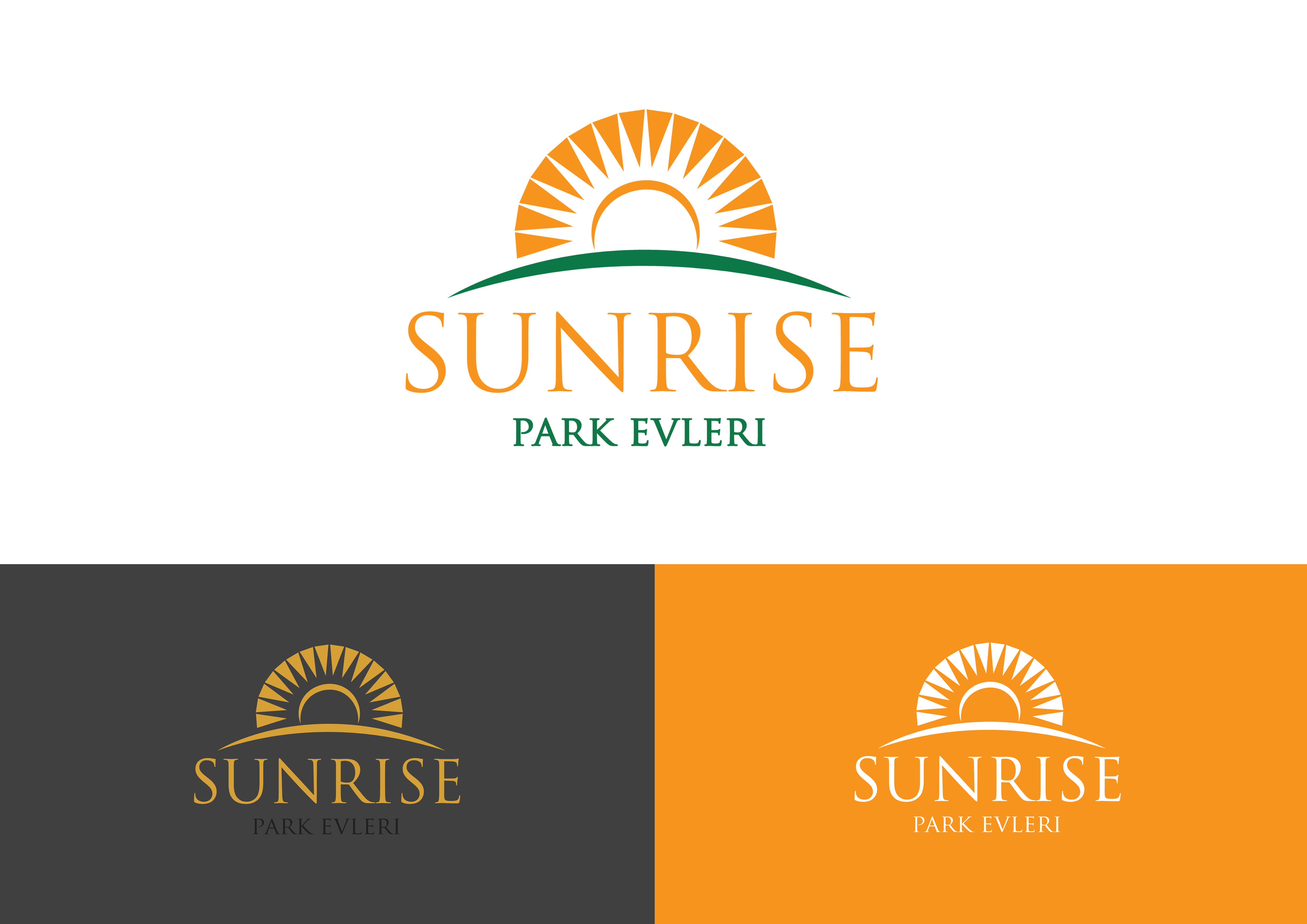 Sunrise Park Evleri Logo tasarımı