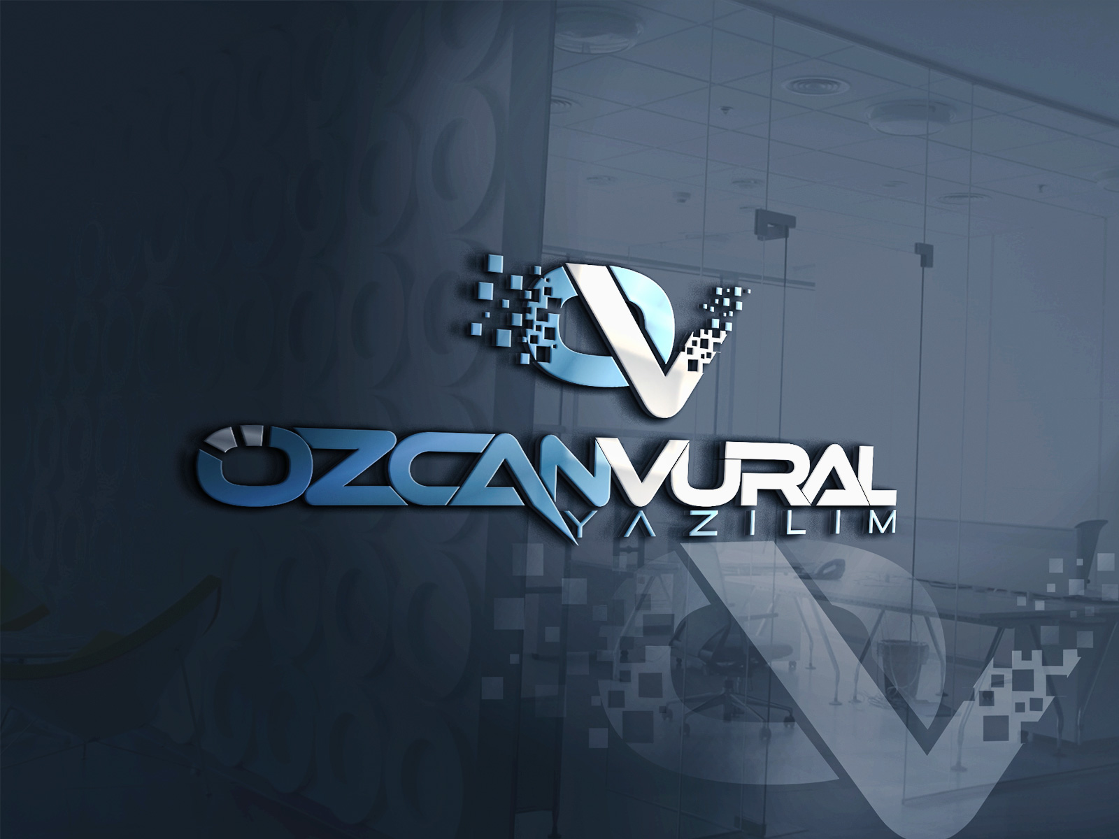 Özcan VURAL YAZILIM Yeni Logo Çalışması