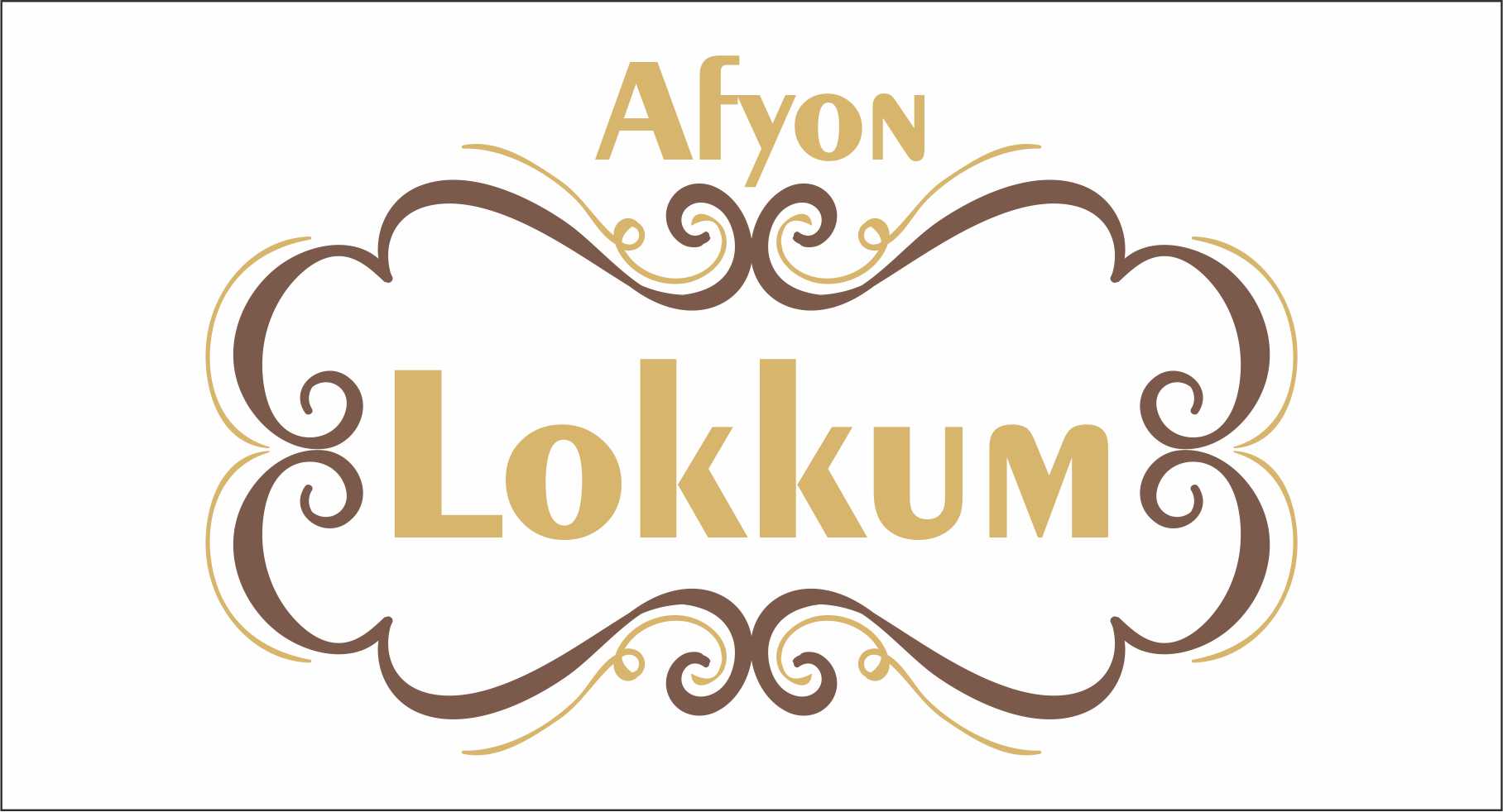 ''AFYON LOKKUM'' MARKAMIZI IŞILDATIN yarışmasına tasarımcı Sedat Muti tarafından sunulan  tasarım 