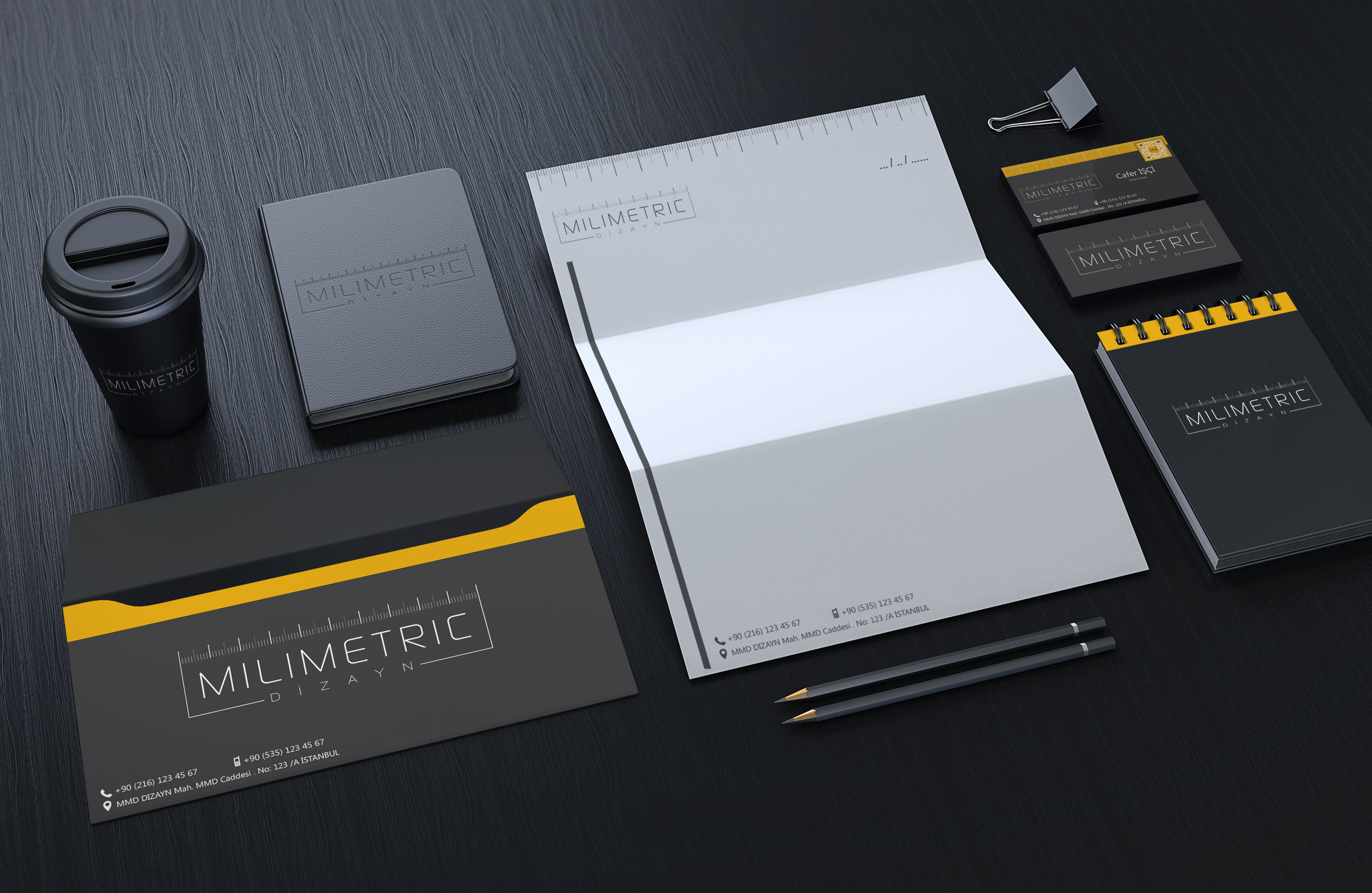 MİLİMETRİC DİZAYN LOGO, KART VE KURUMSAL