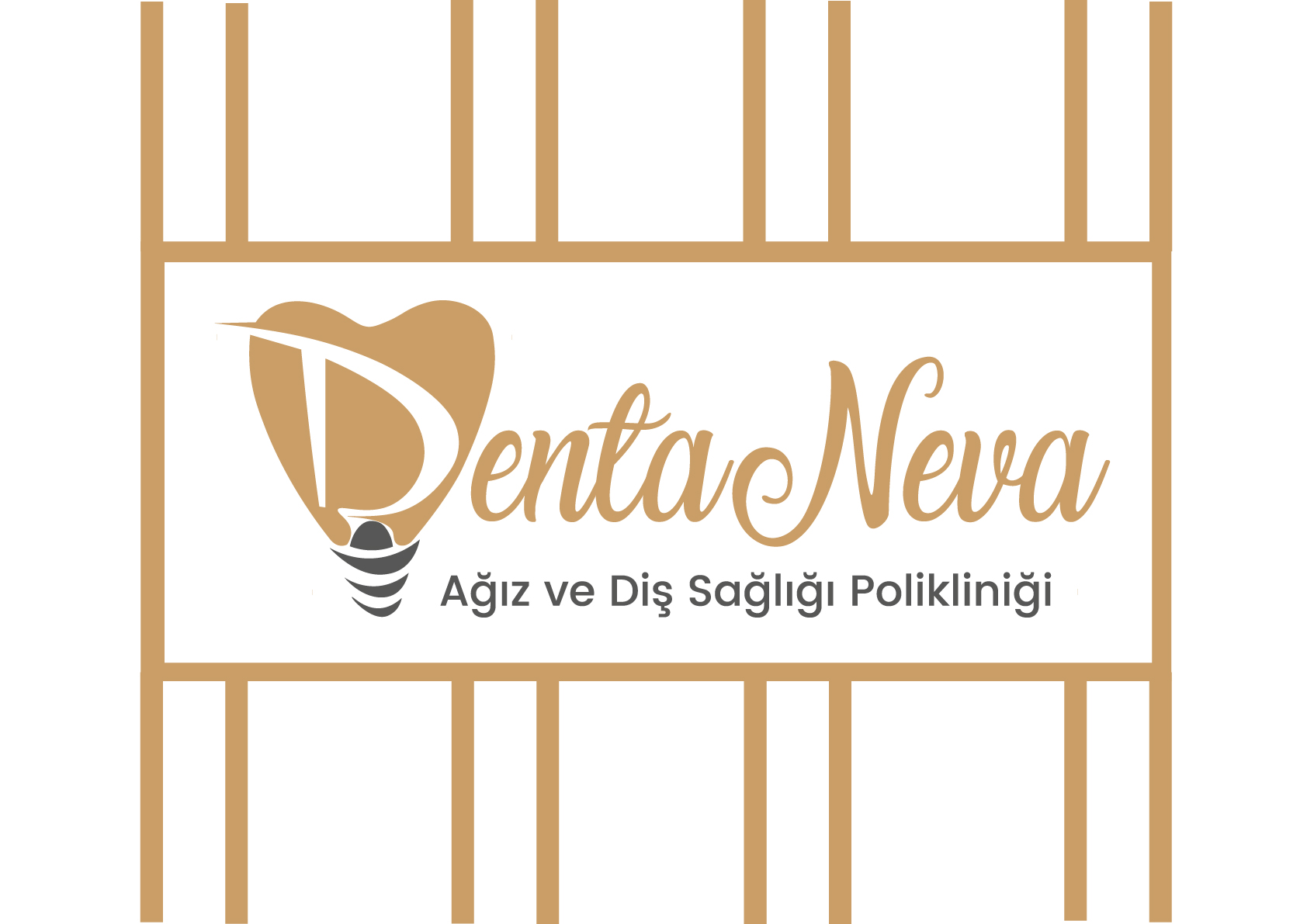 Diş kliniği için logo tasarımı yarışmasına tasarımcı charcoal tarafından sunulan  tasarım 