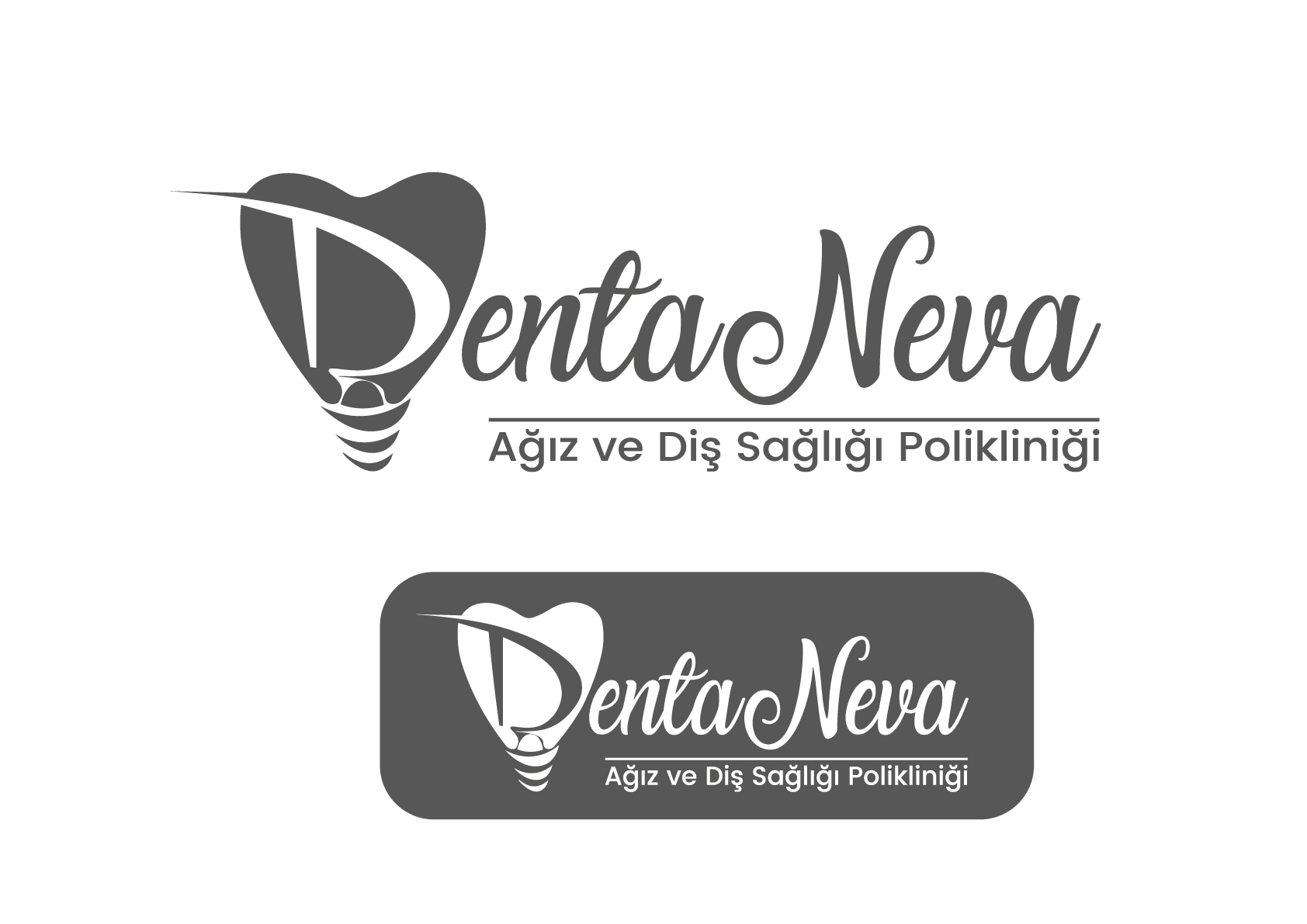 Diş kliniği için logo tasarımı yarışmasına tasarımcı charcoal tarafından sunulan  tasarım 