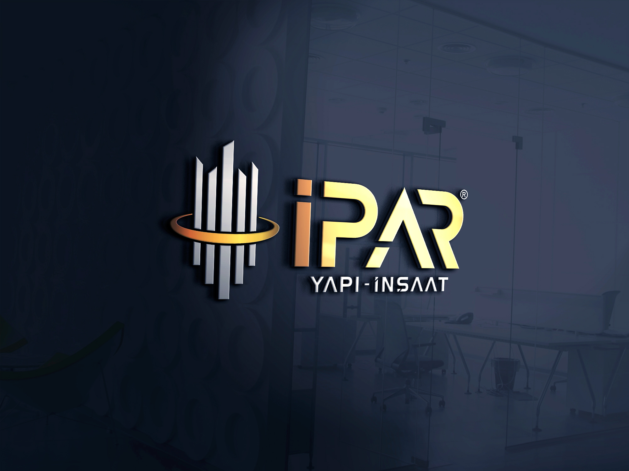 - İPAR YAPI İNŞAAT - logo çalışması