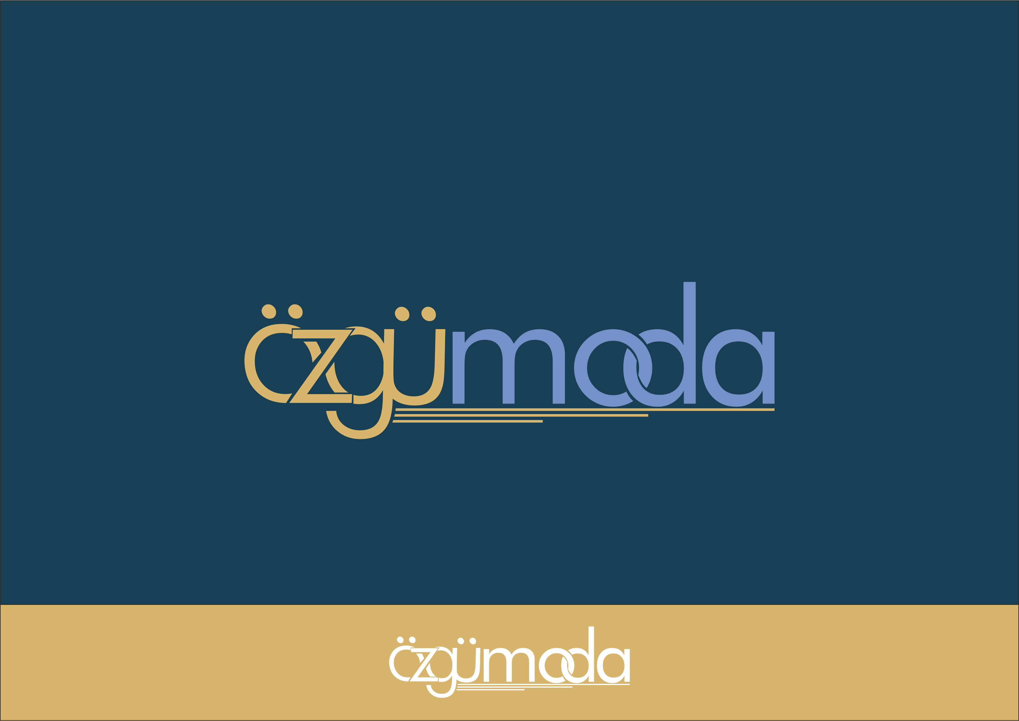 Özgü moda logo tasarım