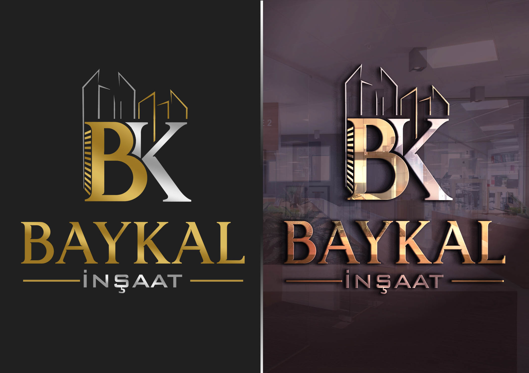 İNŞAAT ŞİRKETİ LOGO TASARIMI