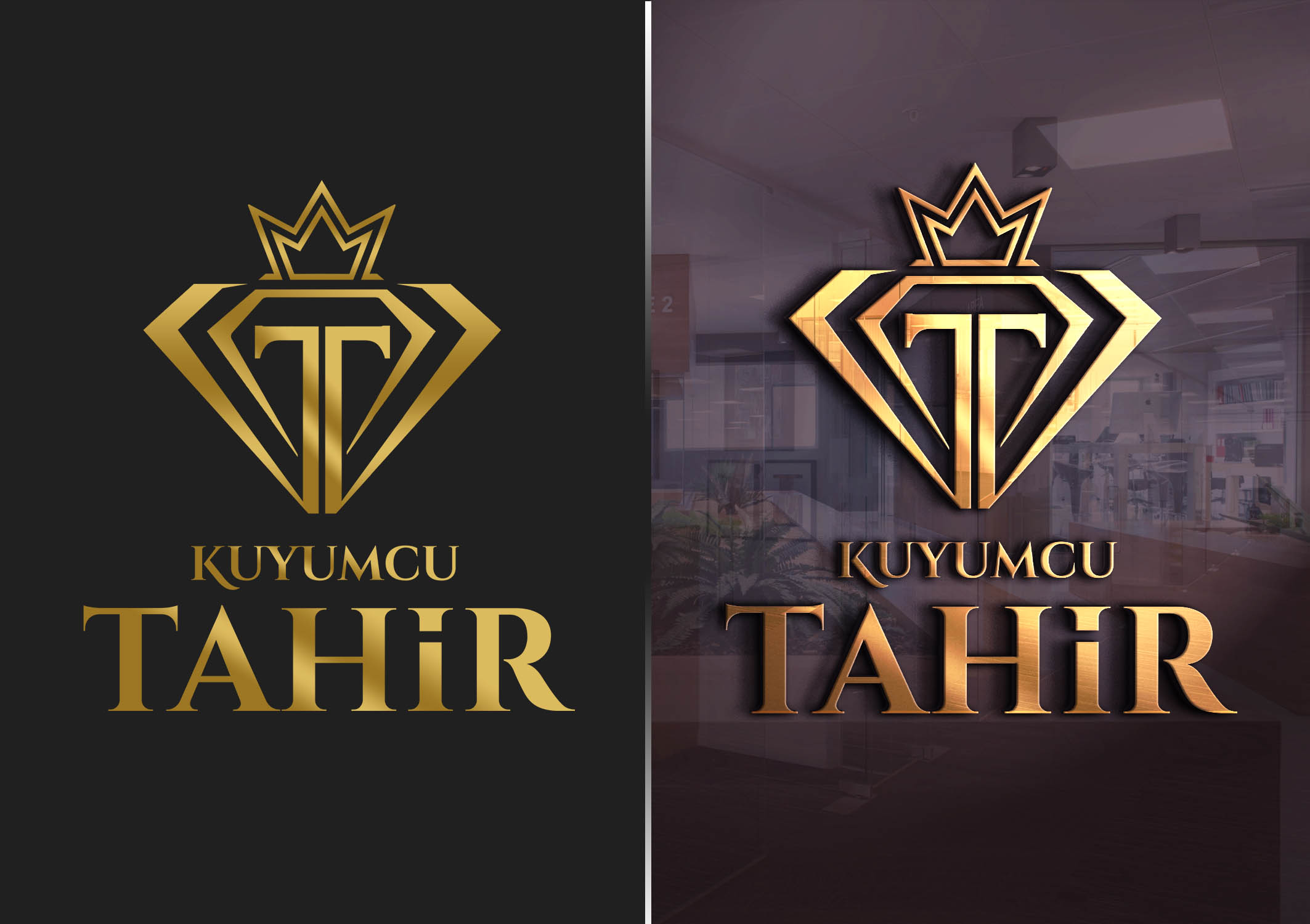 Kuyumcu Tahir -Farklı dikkat çeken logo