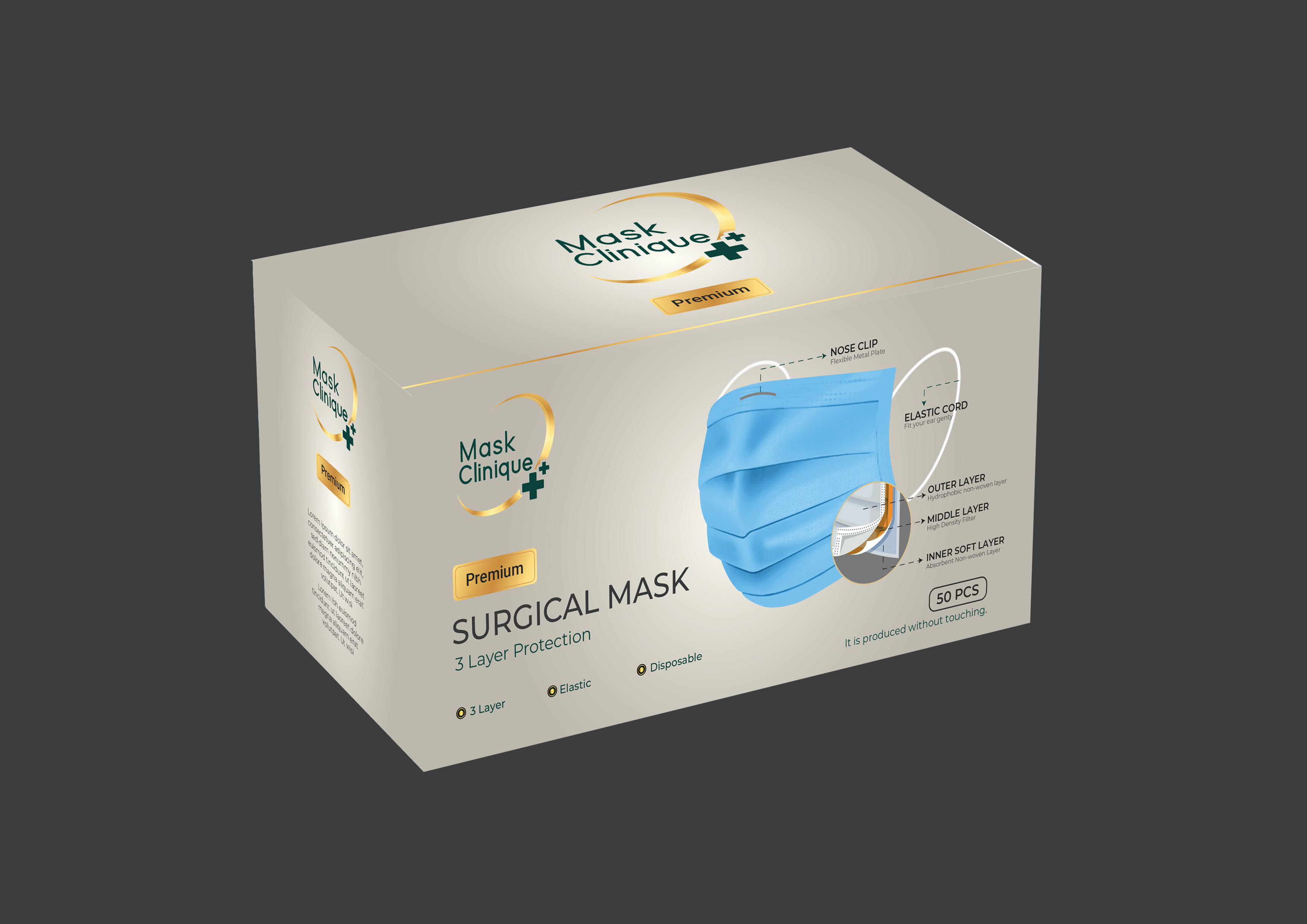 Premium Maske Kutu Dizaynı