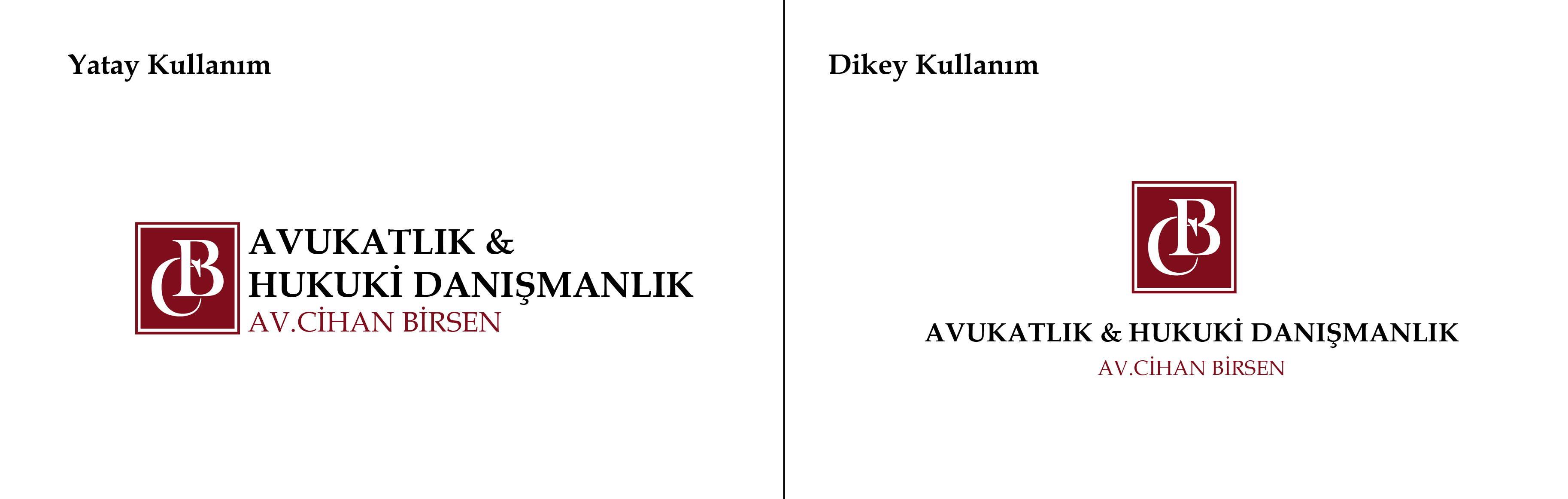 hukuk bürosu için dinamik logo tasarımı