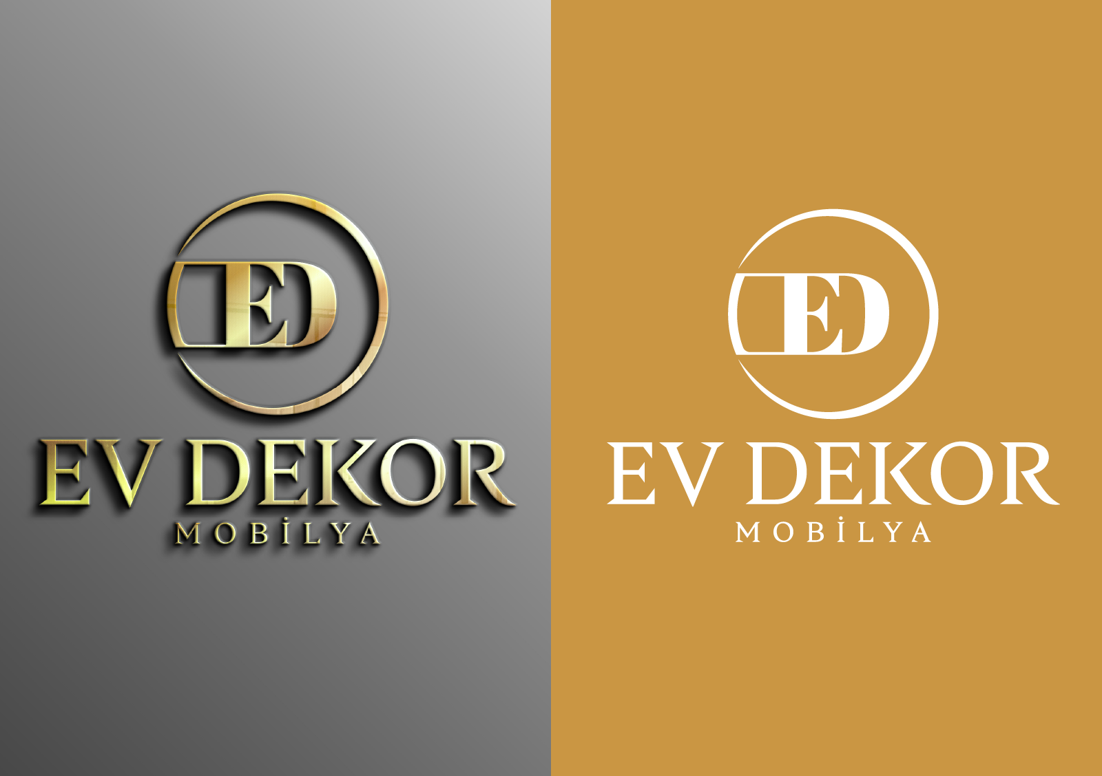 EV DEKOR MOBİLYA FİRMAMIZA YENİ LOGO