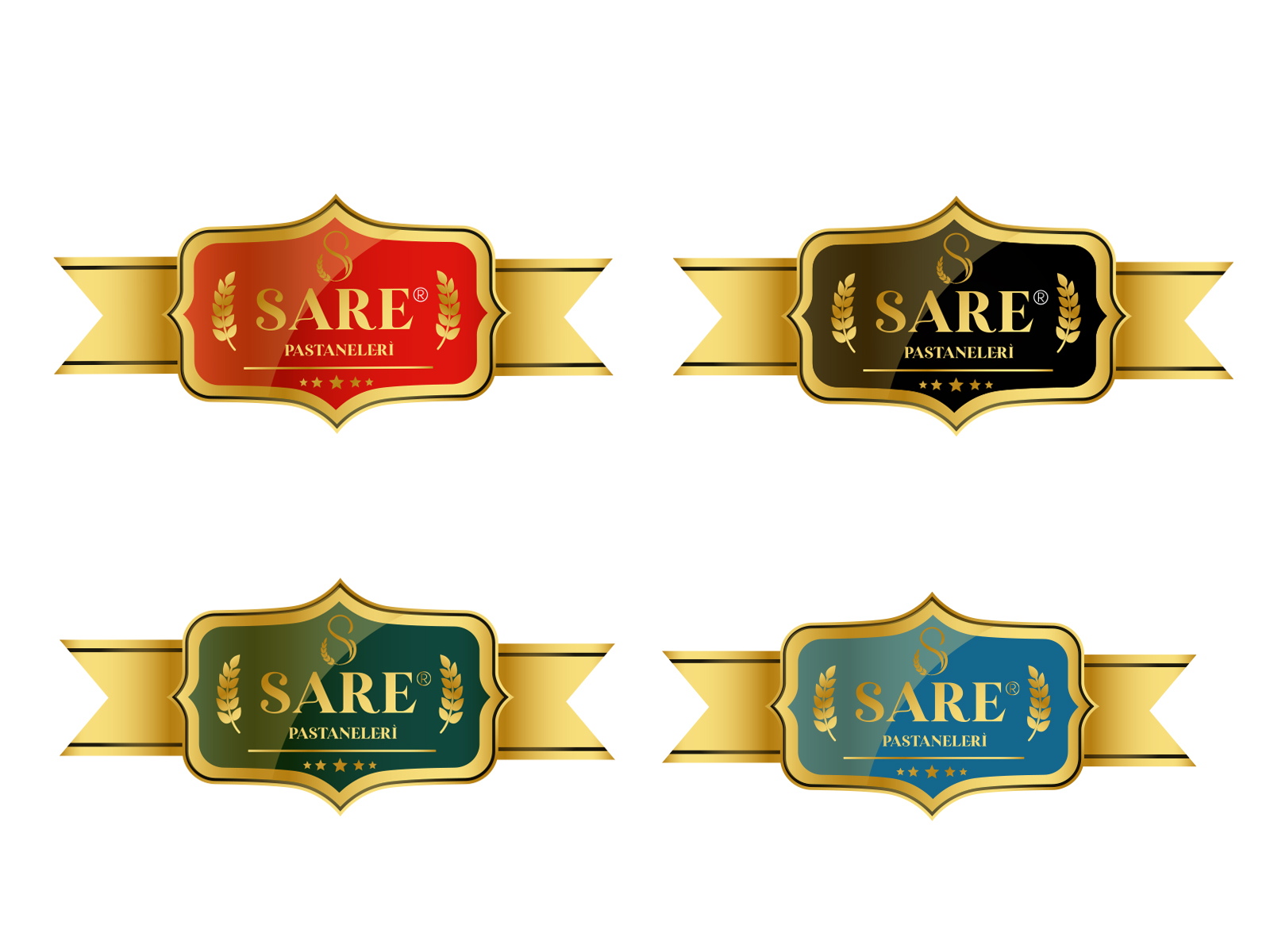 pastane ve unlu mamülleri  logo tasarım