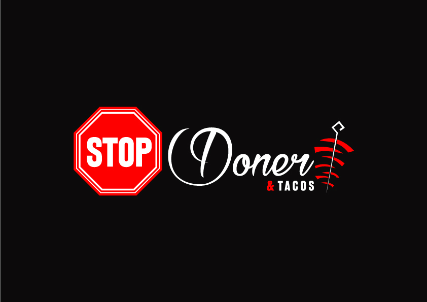Yurt disinda doner cafe icin logo