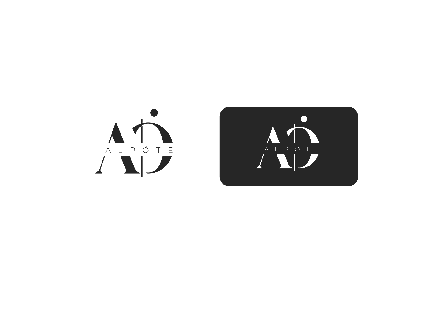 ALP ÖTE isimli markamız için logo