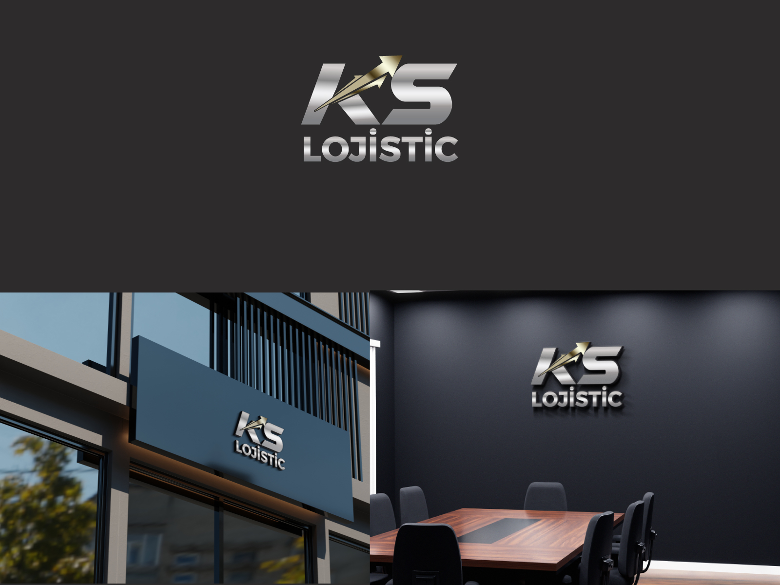 Lojistik şirket kurumsal logo
