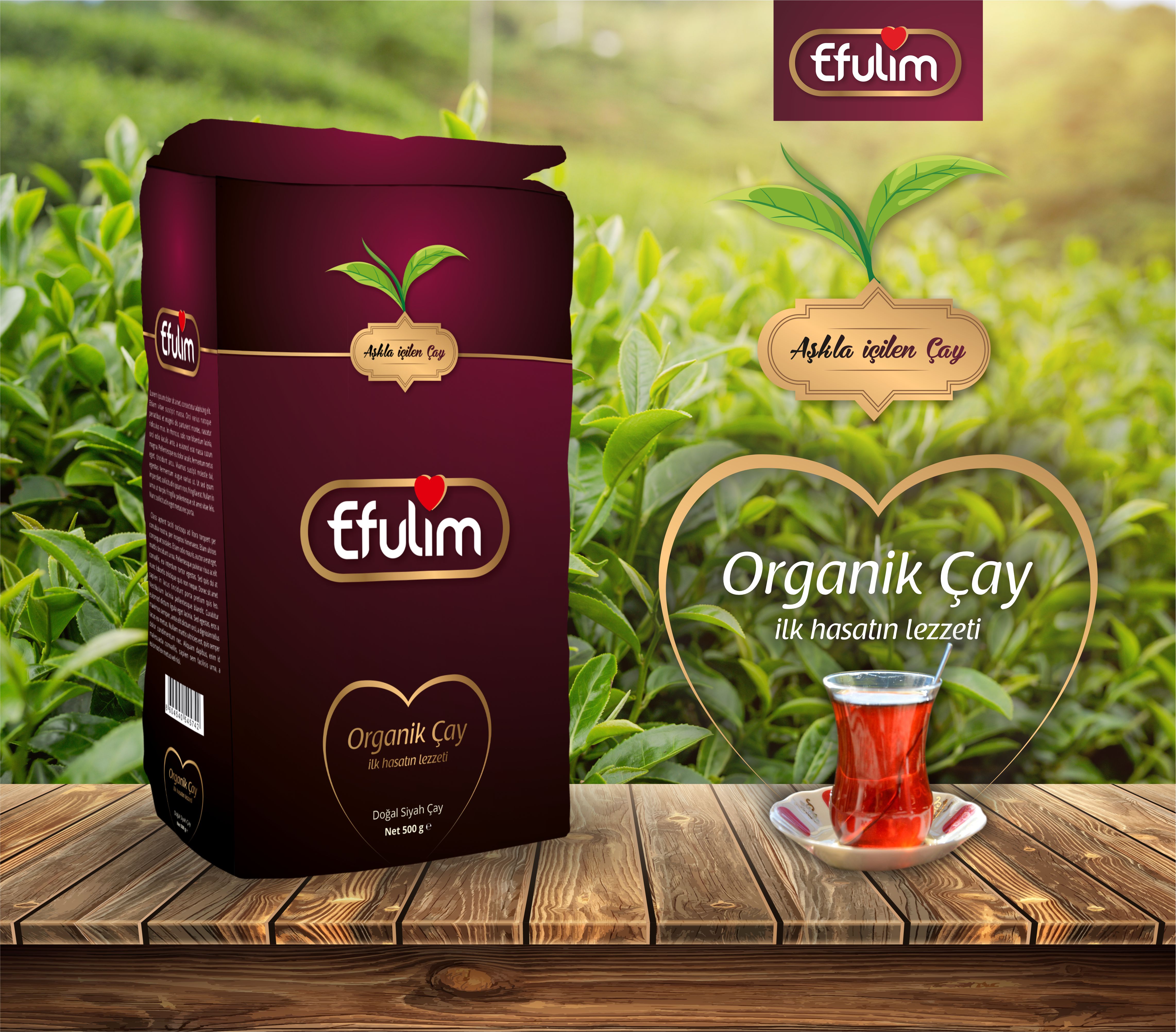 Efulim Markamız İçin Paket Tasarımı