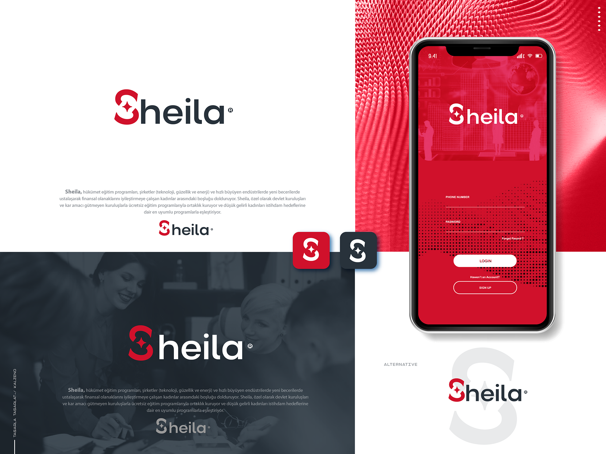 Sheila Sturtup'ı İçin Logo Tasarımı