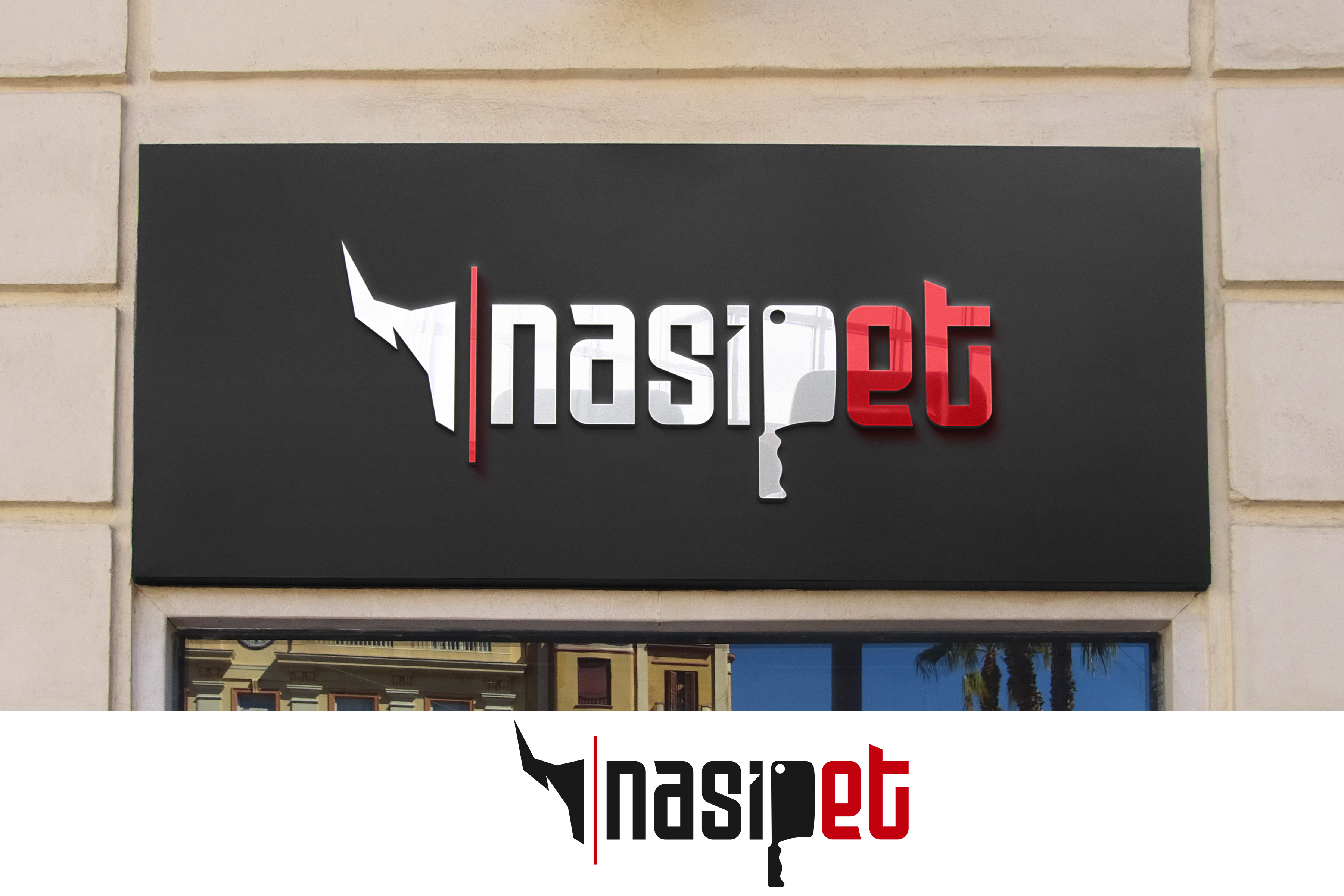 Kasap dükkanımız için logo