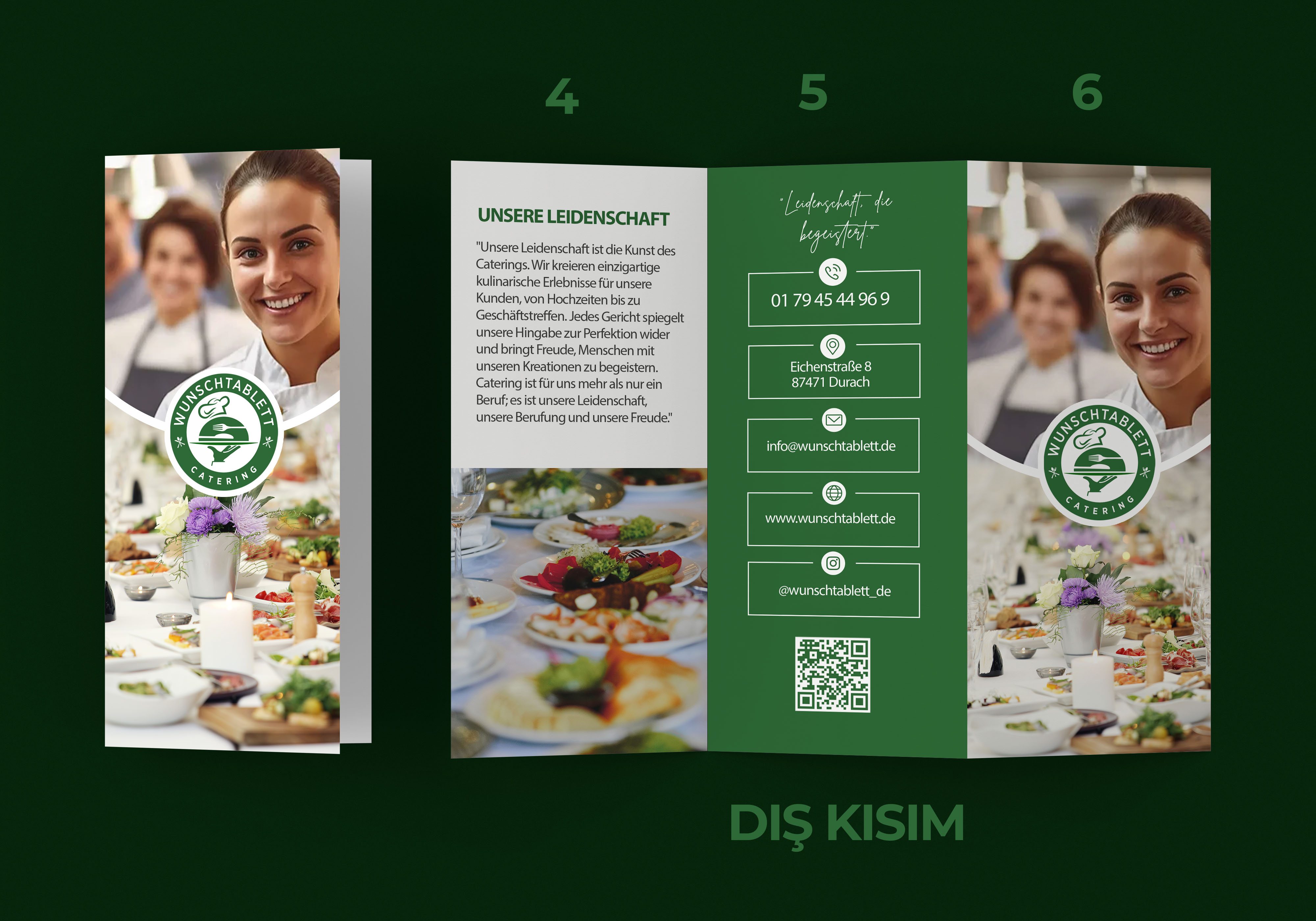 Wunschtablett Broşür