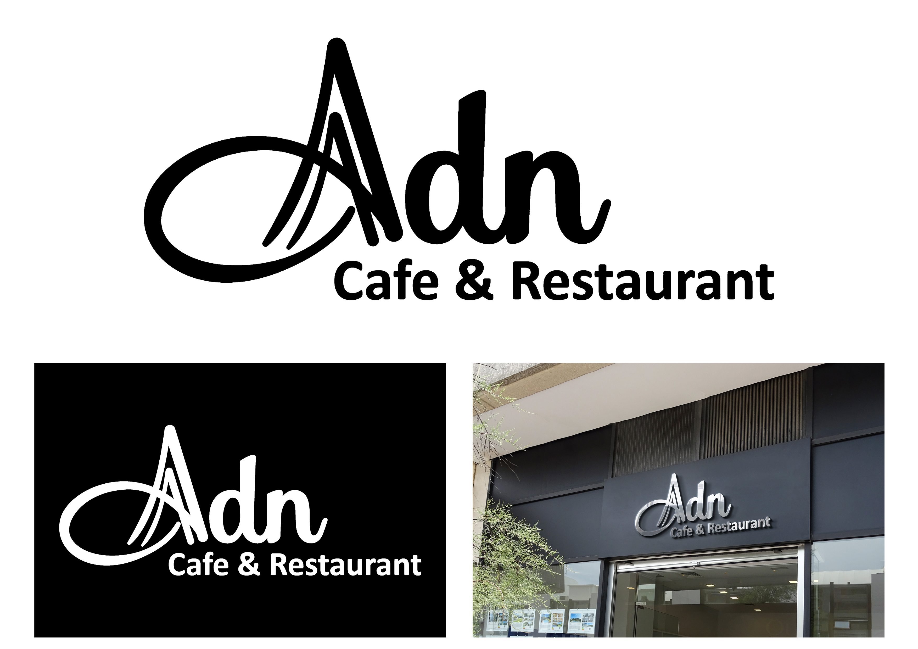 Restaurant & Cafe İçin Özgün Logo