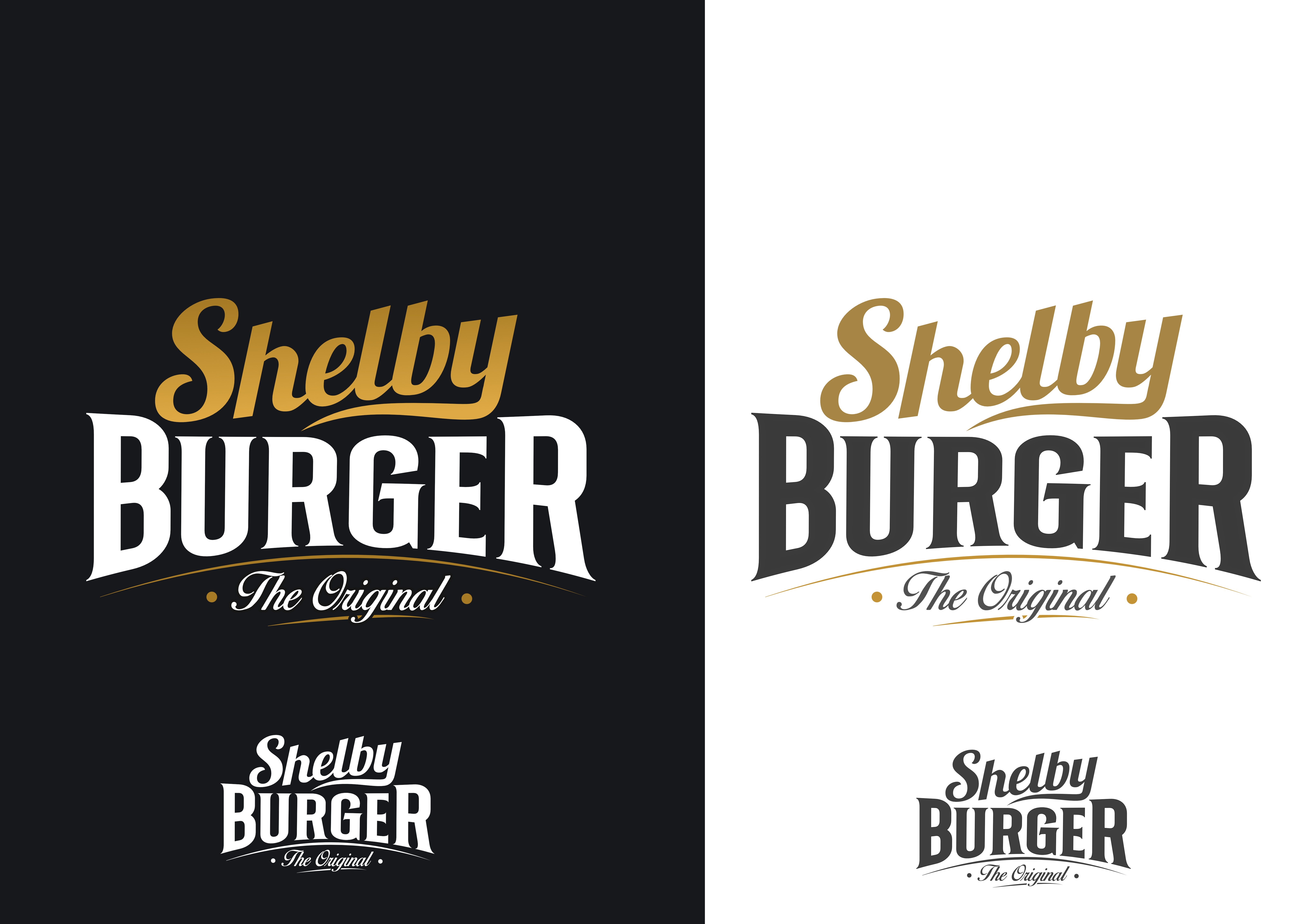 El yapımı Burger için mevcut logonun yen