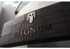 The Megnum Restoranı İçin Logo Tasarım. - GCLONR