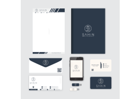 Şahin Gayrimenkul Logo + Kurumsal Kimlik - Gizem SC